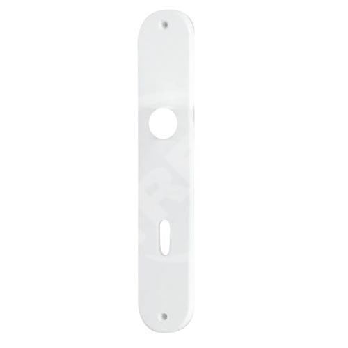 Štít plastový KLASIK pro dozický klíč, 72mm (10párů) bílý