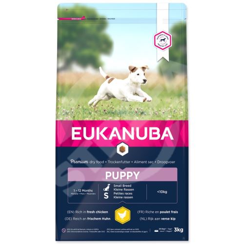 Krmivo EUKANUBA Puppy Small 3kg