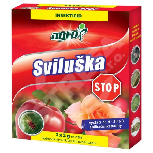 Insekticid AGRO STOP sviluška 2x2g