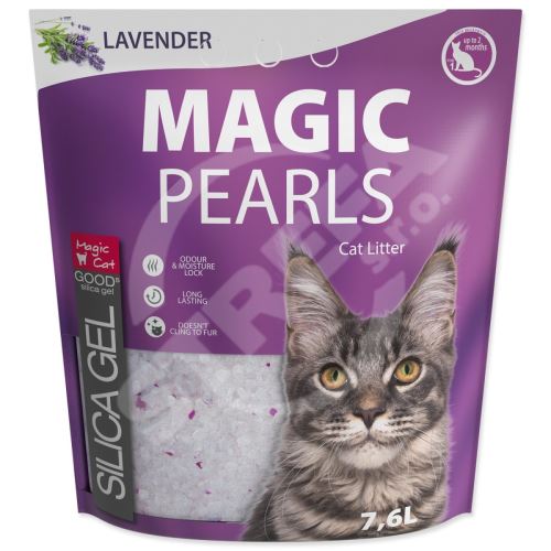 Kočkolit Magic Pearls Lavender 7,6l/3kg