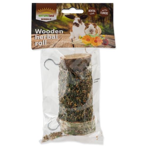 Pochoutka Nature Land Nibble válec s bylinkami 120g