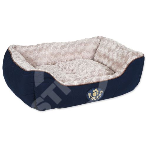 Pelech Scruffs Wilton Box Bed modrý M 60x50cm