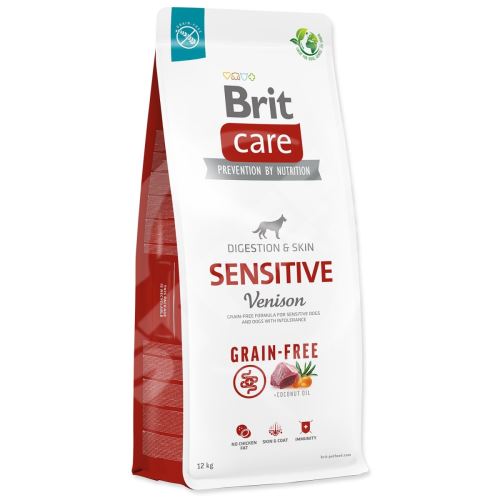 Krmivo Brit Care Dog Grain-free Sensitive Venison 12kg