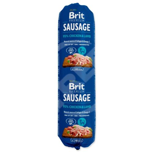 Salám Brit Sausage kuře a jehně 800g