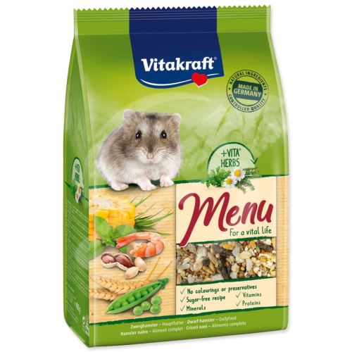 Krmivo Vitakraft Menu křečík 400g