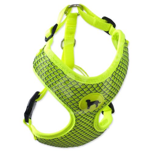 Postroj Active Dog Mellow S limetka 1,5x35-47cm