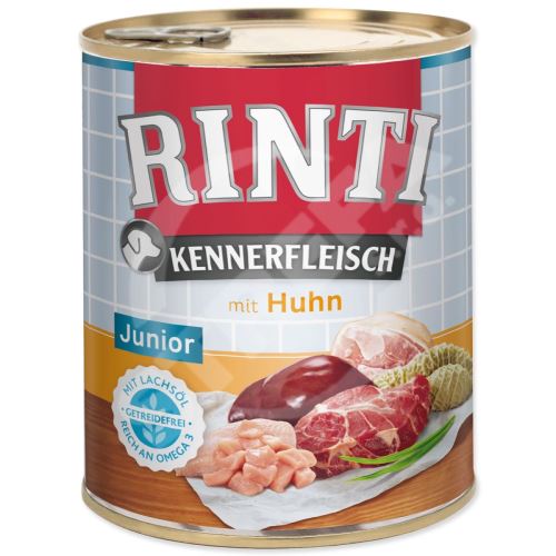 Konzerva RINTI Kennerfleisch Junior kuře 800 g