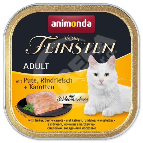 Paštika Animonda Vom Feinstein Adult krůta a hovězí s mrkví 100g