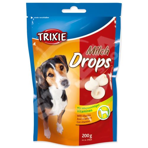 Pochoutka Trixie Dropsy mléčné 200g