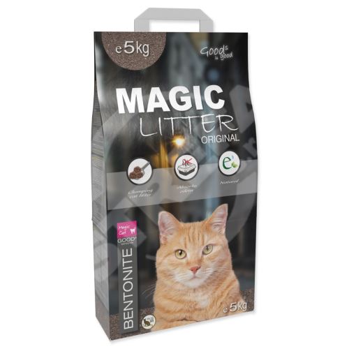 Kočkolit Magic Litter Bentonite Original 5kg