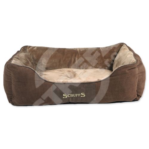 Scruffs Chester Box Bed čokoládový L 75x60cm