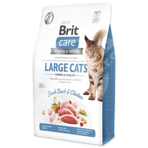 Krmivo Brit Care Cat Grain-Free Large cats Power & Vitality 2kg