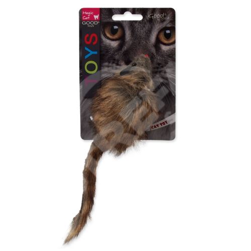 Hračka Magic Cat myš plyš Gigant s catnip 21cm