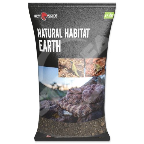 Substrát Repti Planet Earth černý 4kg