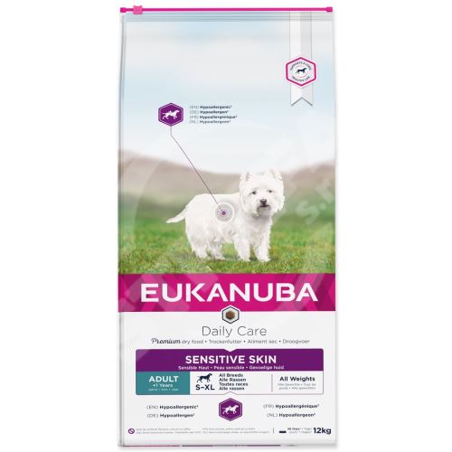EUKANUBA Daily Care Sensitive Skin 12 kg