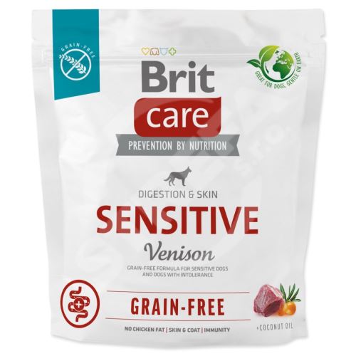 Krmivo Brit Care Dog Grain-free Sensitive Venison 1kg