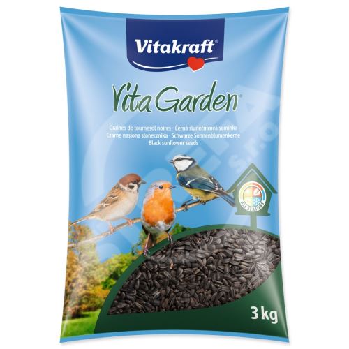Krmivo VITAKRAFT Vita Garden slunečnice černá 3 kg