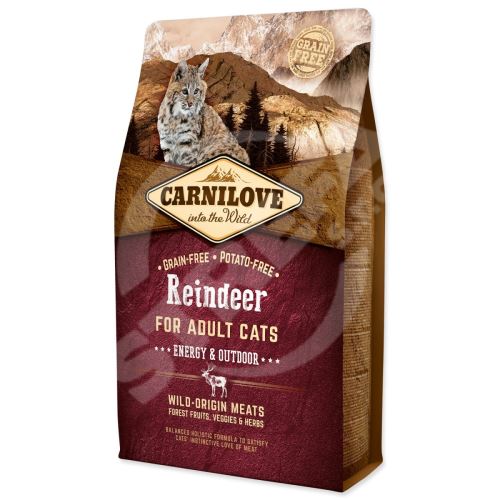 Krmivo Carnilove Adult Energy & Outdoor Reindeer 2kg