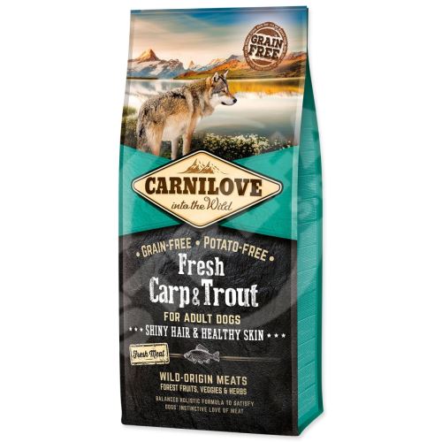 Krmivo Carnilove Dog Fresh Carp & Trout 12kg