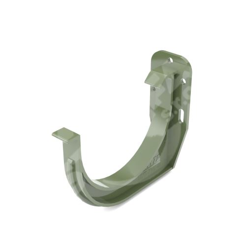 BRYZA PVC hák žlabu římsový/čelní Ø 75 mm, Zelená RAL 6020