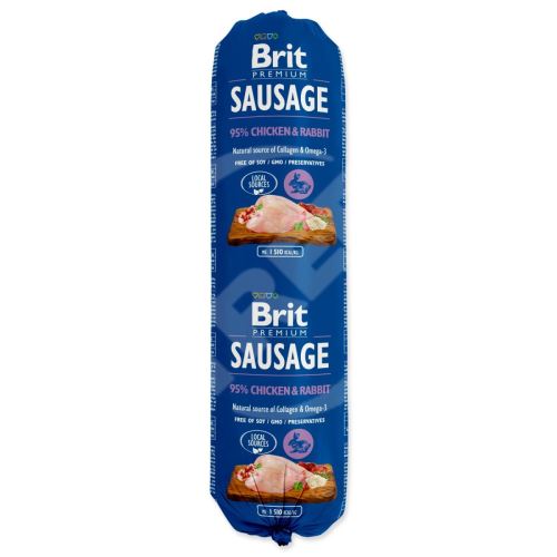 Salám Brit Sausage kuře a králík 800g