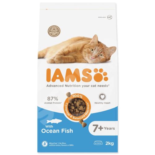 Krmivo IAMS Cat Senior Ocean Fish 2kg