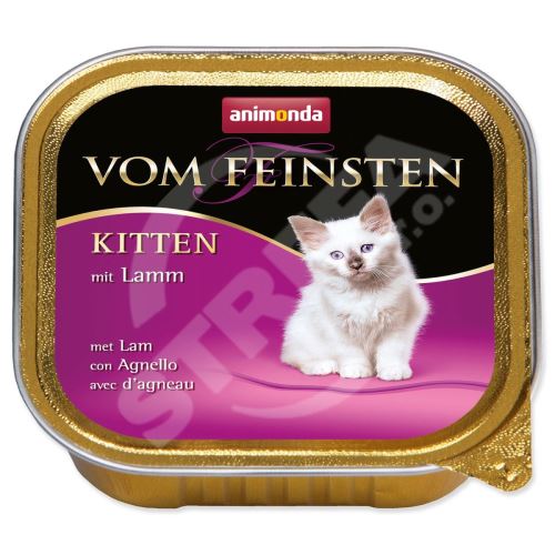 Paštika Animonda Vom Feinstein Kitten jehně 100g