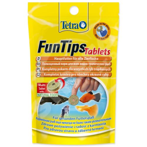 Krmivo Tetra FunTips Tablets 20 tbl.