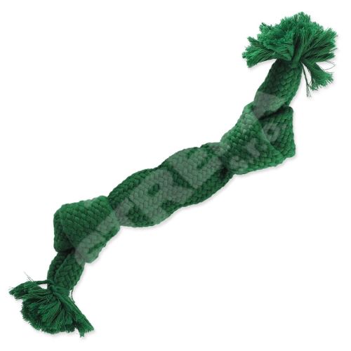 Hračka Dog Fantasy uzel pískací zelený 2 knoty 35cm