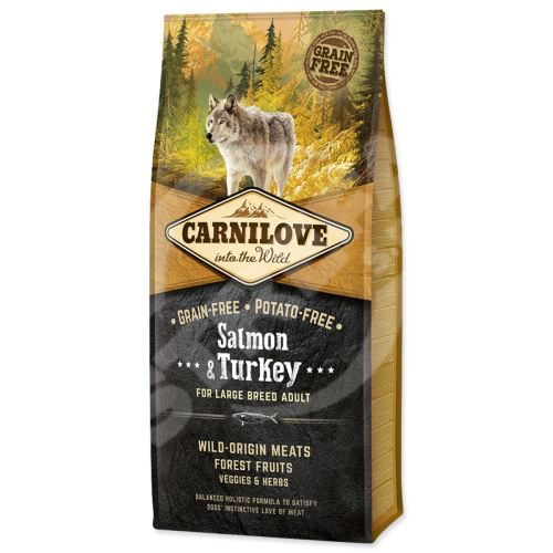 Krmivo Carnilove Adult Large Breed Salmon & Turkey 12kg