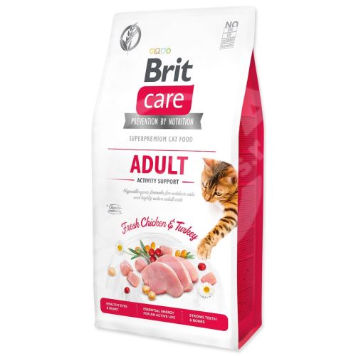 Krmivo Brit Care Cat Grain-Free Adult Activity Support 7kg