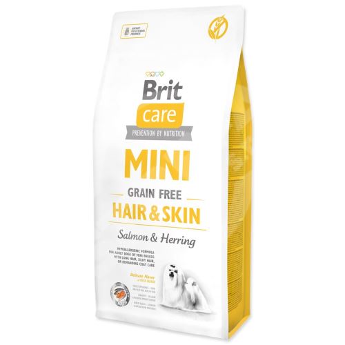 Krmivo Brit Care Mini Grain Free Hair & Skin 7kg