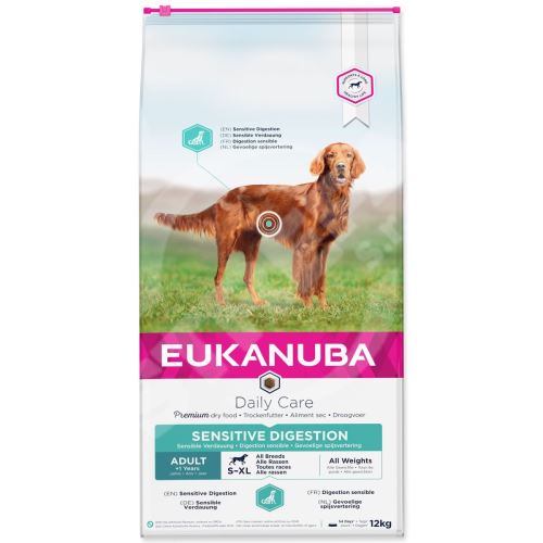 Krmivo EUKANUBA Daily Care Sensitive Digestion 12kg