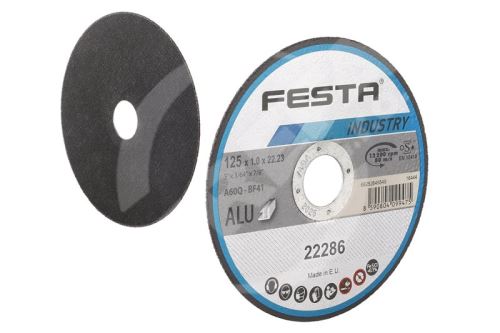FESTA Kotouč řezný INDUSTRY na hliník 125x1x22.2mm 22286.01