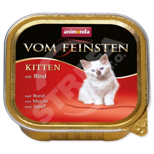 Paštika Animonda Vom Feinstein Kitten hovězí 100g