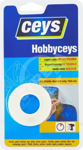 Páska oboustranná CEYS - HOBBY 15mmx2m