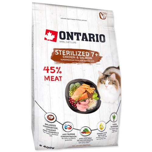 Cat Sterilised 7+ 0,4 kg