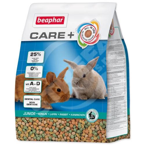 Krmivo Beaphar CARE+ králík junior 1,5kg