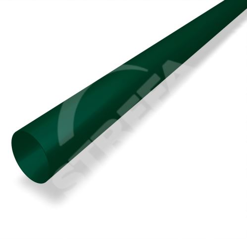 PREFA Svod hliníkový Ø 100 mm, délka 3M, Mechově zelená RAL 6005