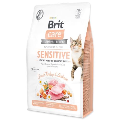 Krmivo Brit Care Cat Grain-Free Sensitive Healthy Digestion & Delicate Taste 2kg