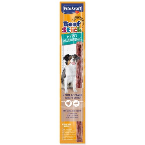 Pochoutka Vitakraft Beef Stick Hypoalergenní, tyčinka 12g