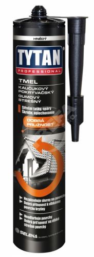 TP - Pokrývacský tmel kaucukový, 310 ml transparentní