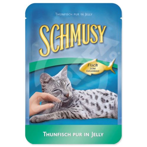 Kapsička Schmusy Nature Adult tuňák v želé 100g