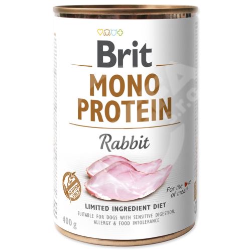 Konzerva Brit Mono Protein králík 400g