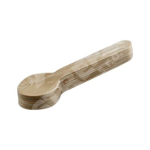 Lžíce dřevěná jednorázová 16cm (10ks)