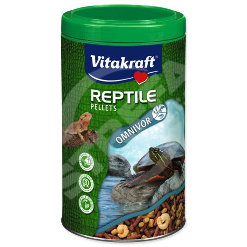 Krmivo Vitakraft Omnivor Reptile Pellets 1l