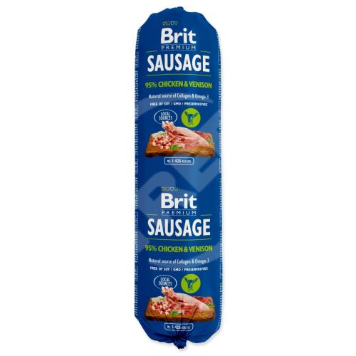 Salám Brit Sausage kuře a zvěřina 800g