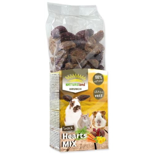 Pochoutka Nature Land Brunch srdíčka mix 150g