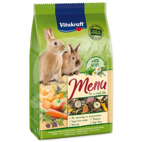 Krmivo Vitakraft Vital Menu králík 1kg