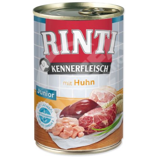 Konzerva RINTI Kennerfleisch Junior kuře 400 g